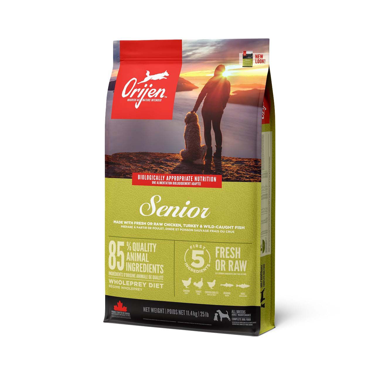 Orijen Senior Dog Whole Prey - Hondenvoer - 6 - kip Orijen Senior Dog Whole Prey - Hondenvoer - 6 - kip