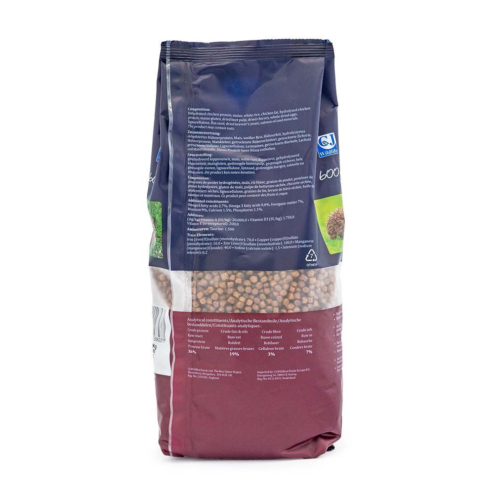 CJ Wildlife Premium - Egelvoer - 30.00 cm - 600.00 - 14.00 cm - 7.00 cm