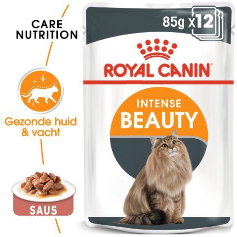 Royal Canin Intense Beauty in Gravy - Kattenvoer Royal Canin Intense Beauty in Gravy - Kattenvoer