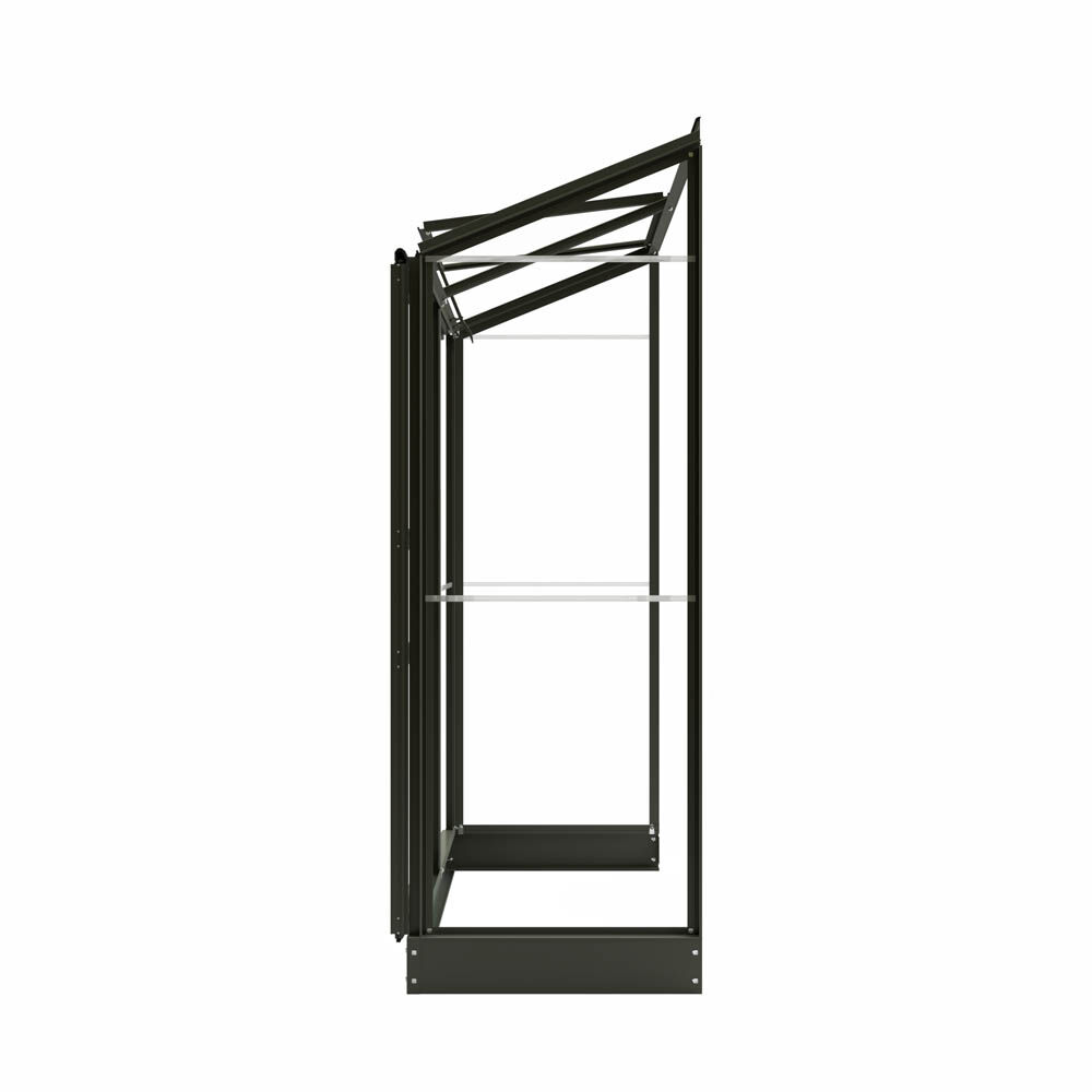 Royal Well Emma I - Muurkas - Groen/grijs - 194.00x132.00x132.00 cm - Veiligheidsglas