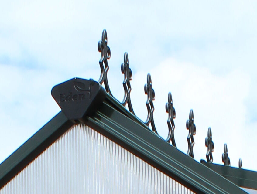 EDEN Birdlip 48 & Burford 68 - Victoriaanse nok - Zwart - 15x1x1 cm