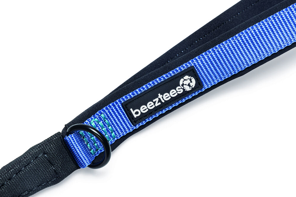 Beeztees Premium Parinca - Hondenriem - 1.00 cm - Blauw - 12 mm - 12.00 cm - Large - 180.00 cm - 180.00 cm
