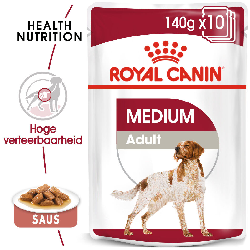 Royal Canin Medium Adult - Hondenvoer - 1400 - gevogelte
