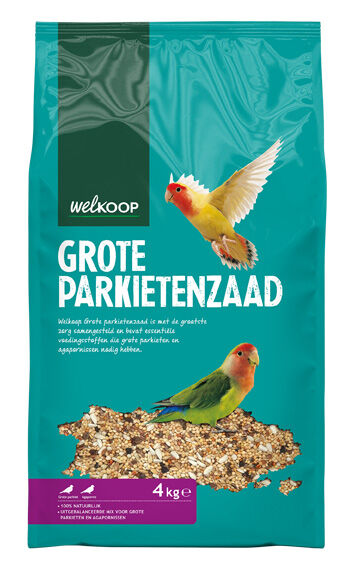 Welkoop Grote Parkietenzaad - Vogelvoer Welkoop Grote Parkietenzaad - Vogelvoer