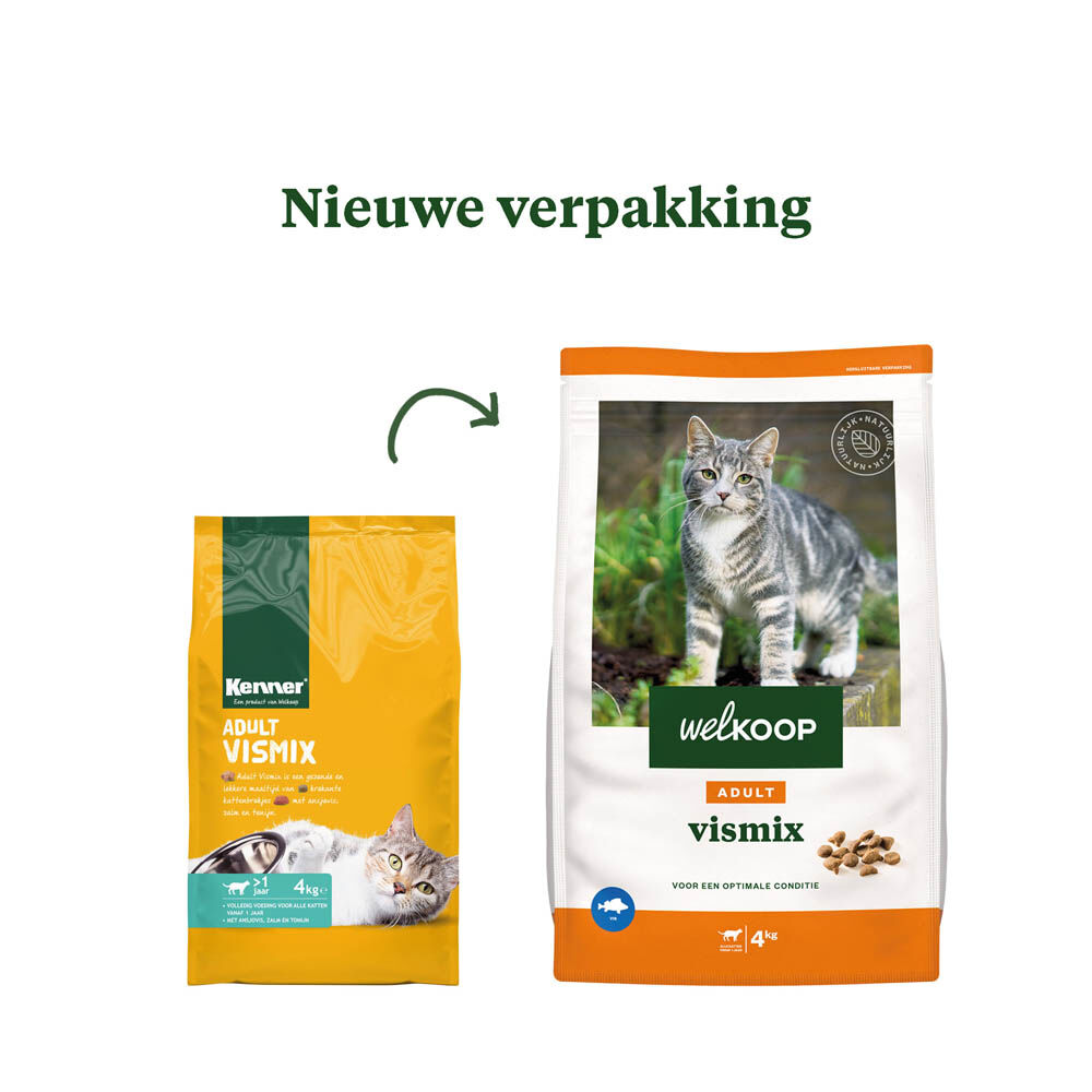 Welkoop Adult - Kattenvoer - 4 - vis Welkoop Adult - Kattenvoer - 4 - vis