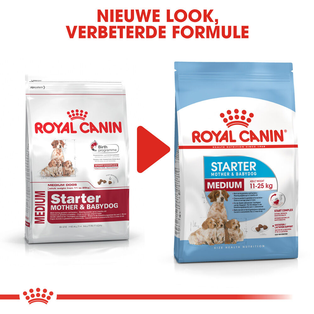 Royal Canin Medium Starter Mother and Babydog - Hondenvoer - 4 - gevogelte
