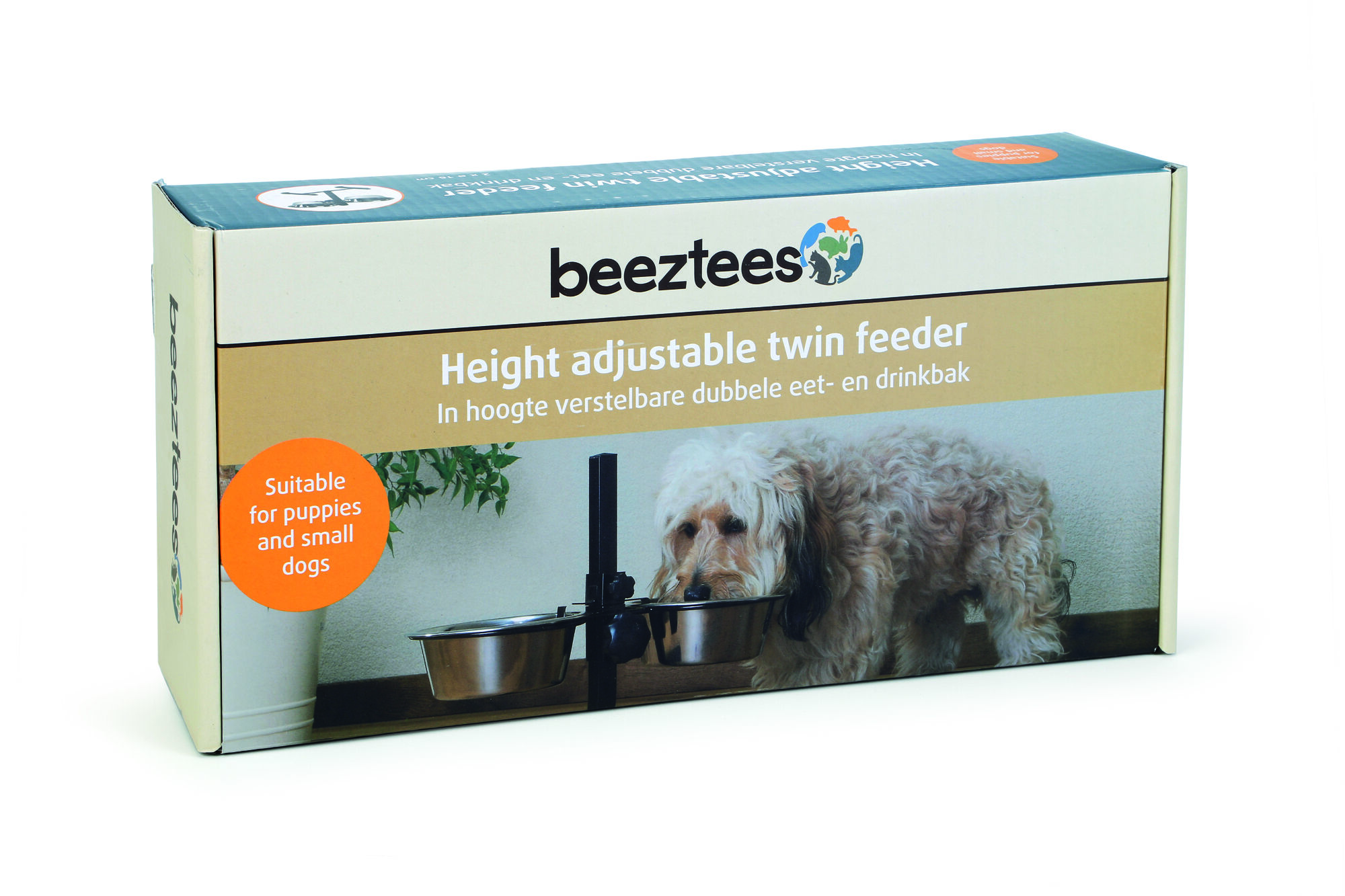 Beeztees - Hondenstandaard - Zwart - 16 cm