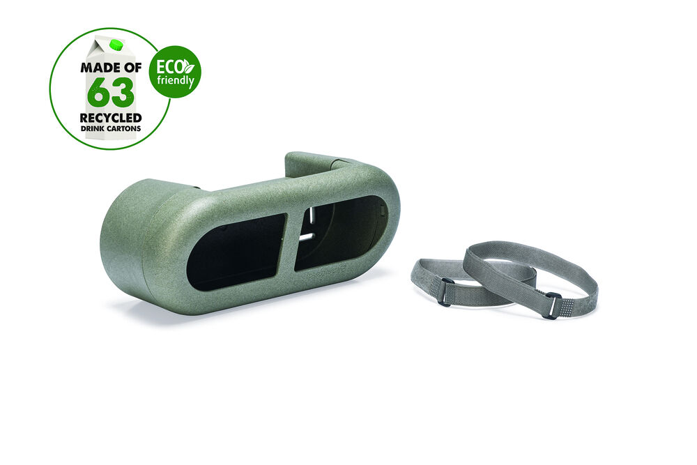 Beeztees - Kippenvoerbak - Grijs Groen - 30x13x14 cm