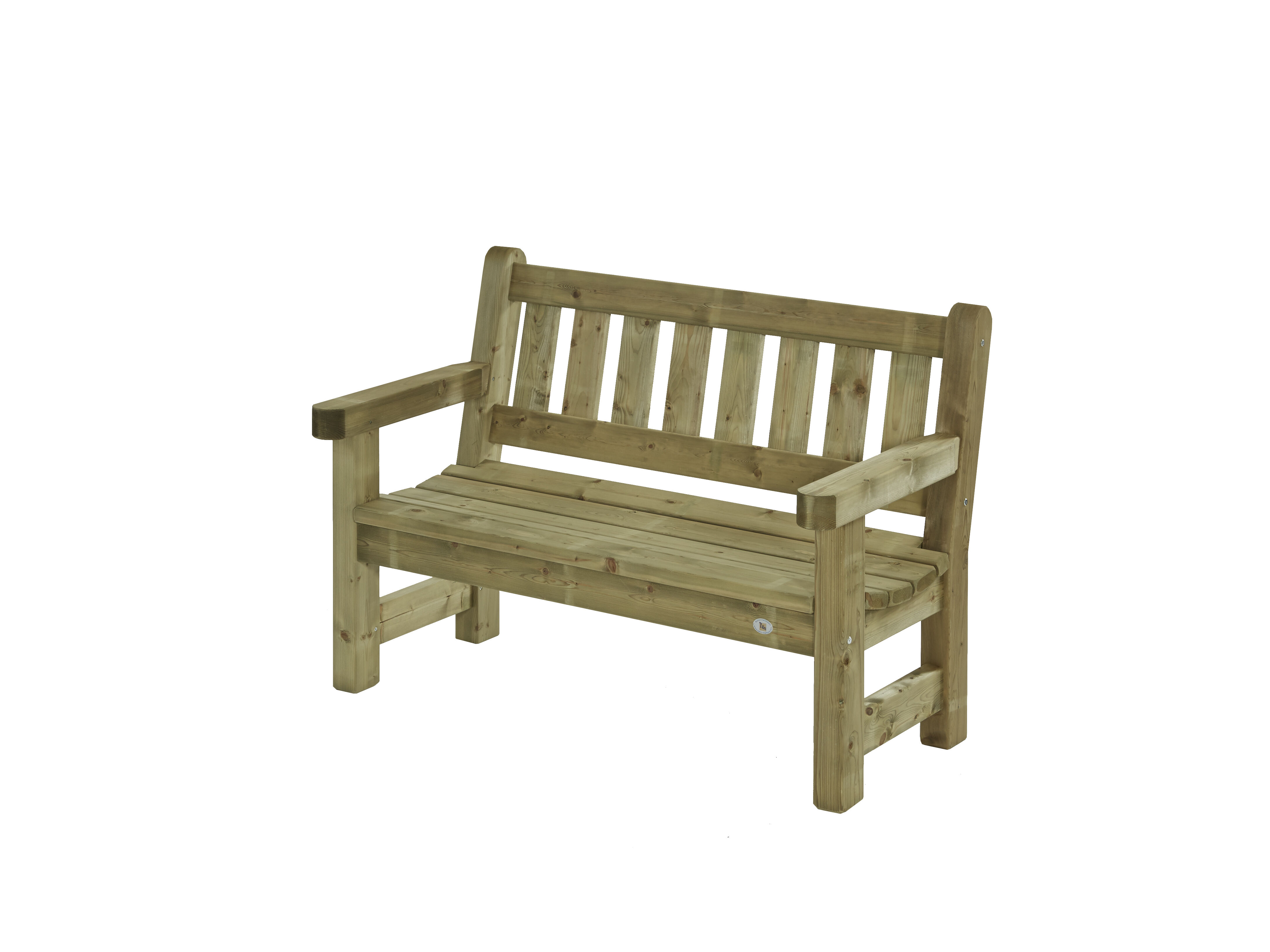 Talen Buitenmeubelen Parkbank Zeist - Bruin - 94x65x180 cm Talen Buitenmeubelen Parkbank Zeist - Bruin - 94x65x180 cm
