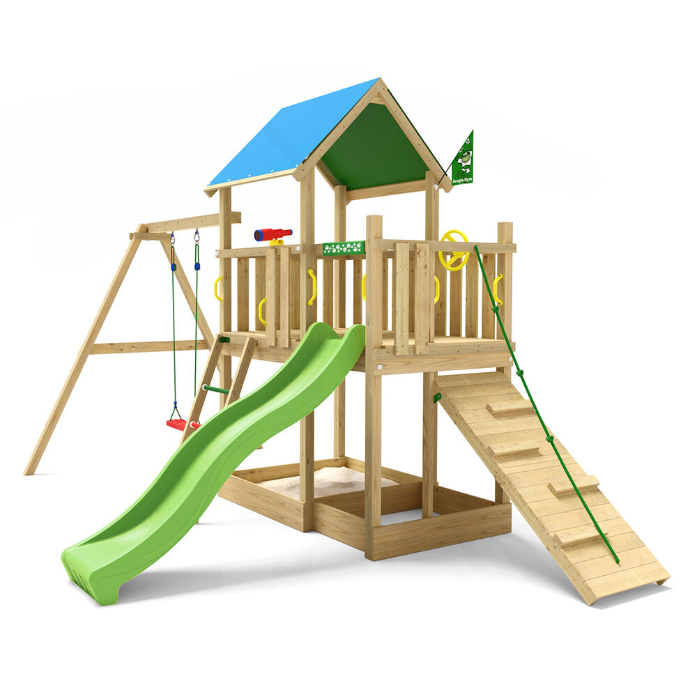 Jungle Gym Kongsberg Douglas - Speeltoestel - Licht groen