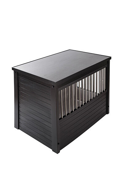New Age Pet® InnPlace Crate - Hondenbench meubel - Espresso Zwart - 64x74x53 cm - M