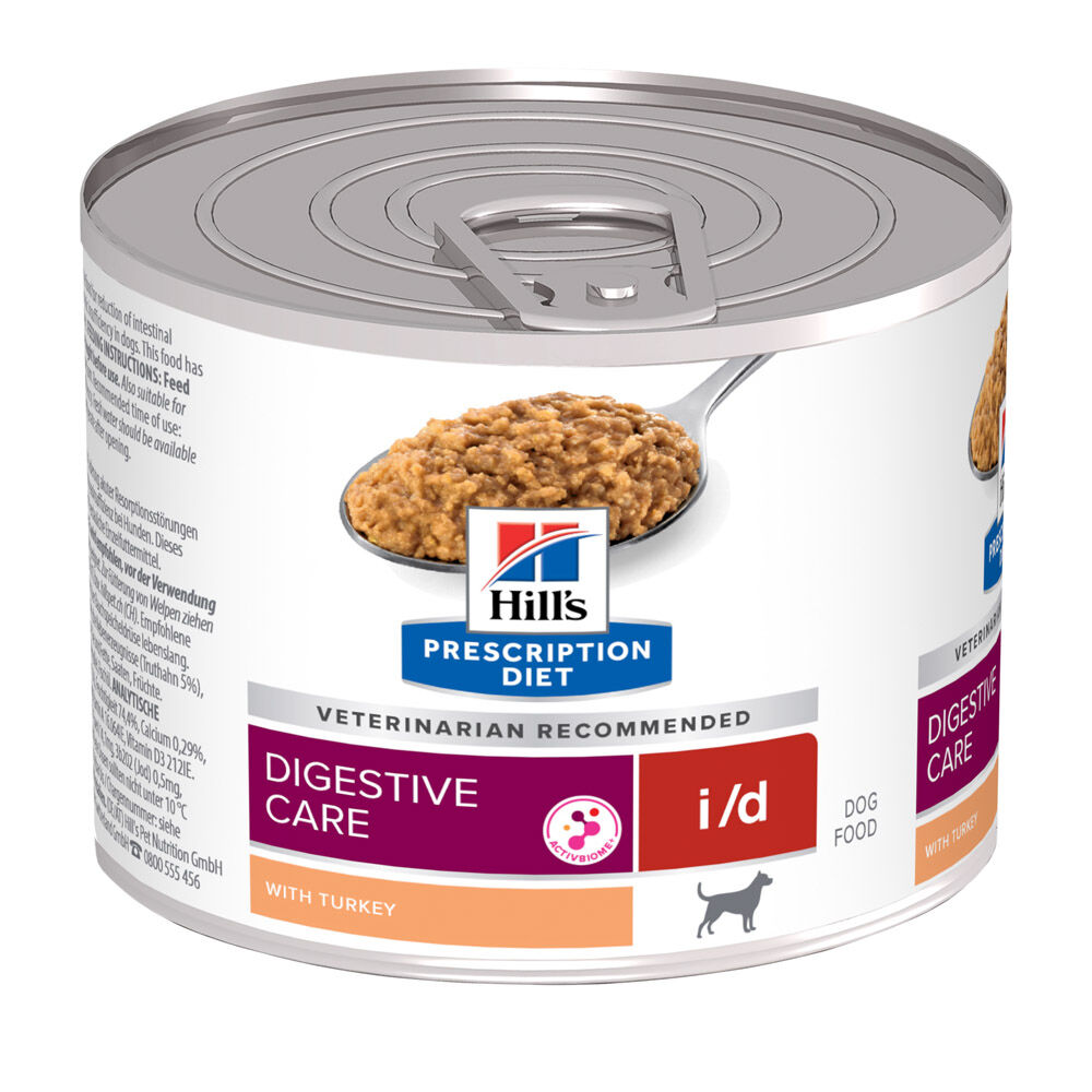 Hill's Prescription Diet i/d Digestive Care - Hondenvoer veterinair - 200.00 - kalkoen Hill's Prescription Diet i/d Digestive Care - Hondenvoer veterinair - 200.00 - kalkoen