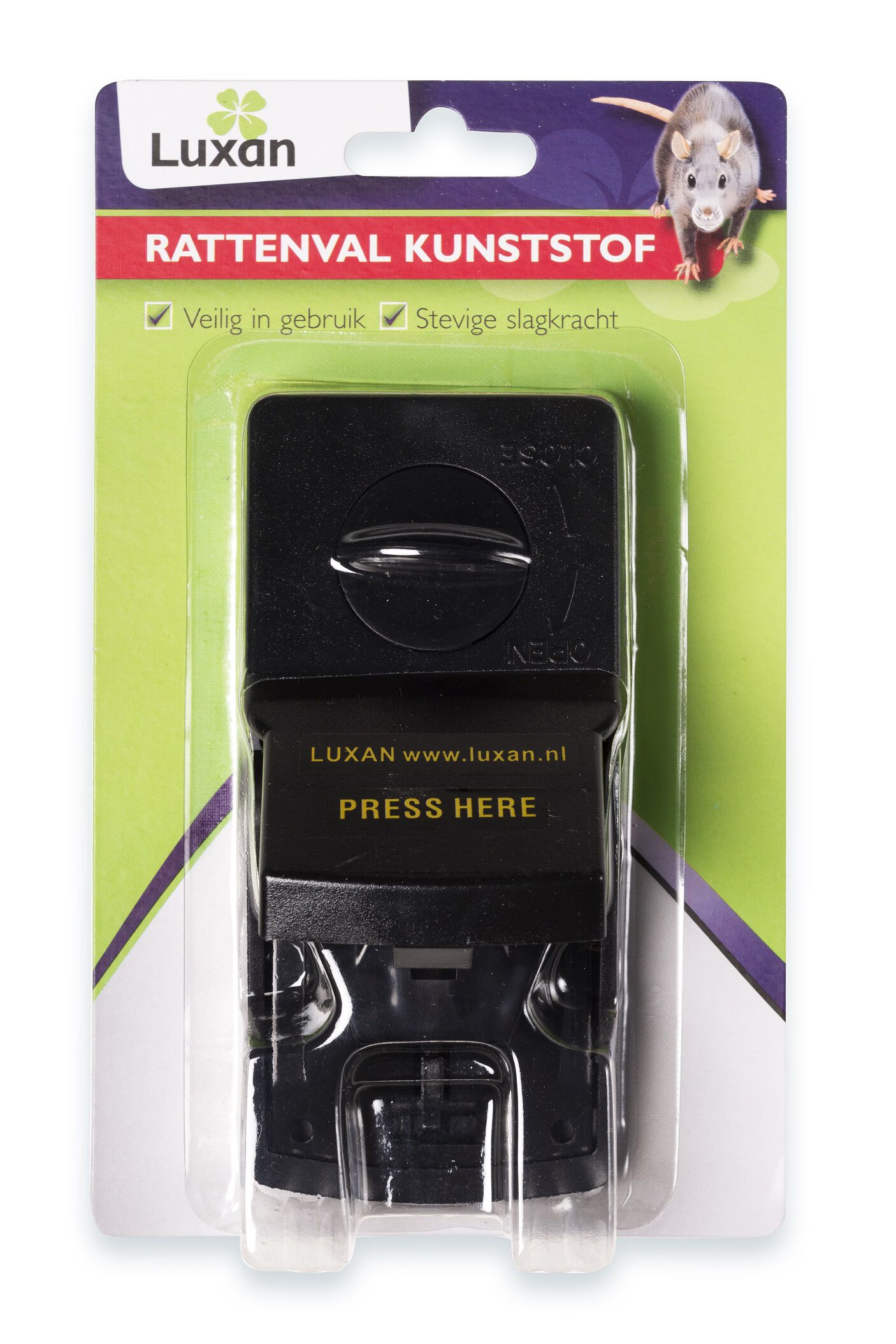 Luxan Kunststof Rattenval  - Tegen ratten Luxan Kunststof Rattenval  - Tegen ratten