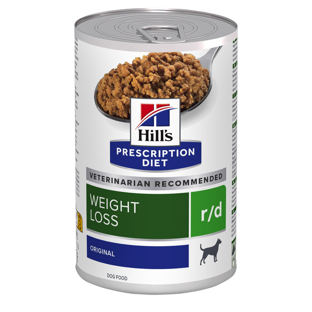 Hill's Prescription Diet r/d Weight Reduction - Hondenvoer veterinair - 350 - gevogelte Hill's Prescription Diet r/d Weight Reduction - Hondenvoer veterinair - 350 - gevogelte