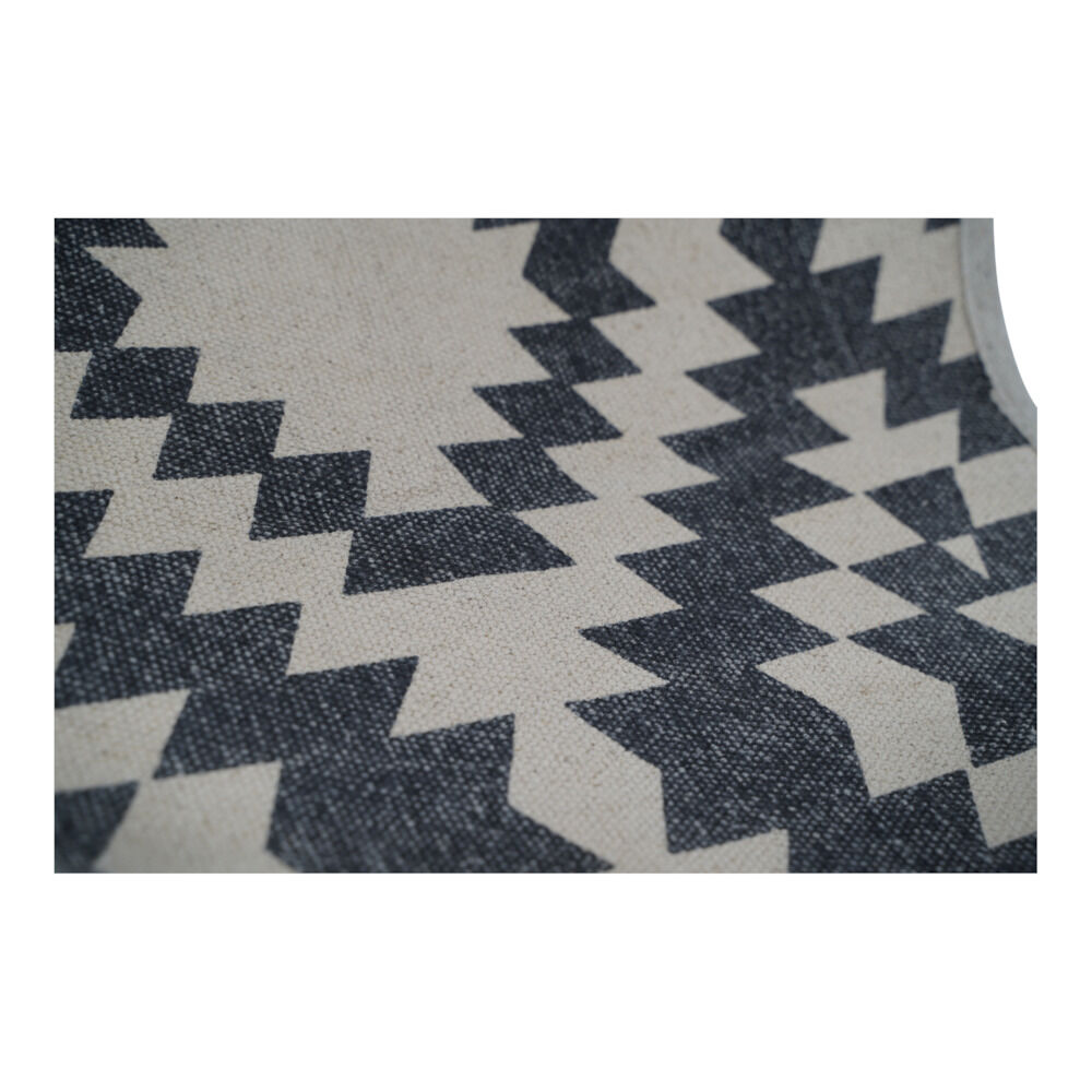 Lesli Living Brent  - Relaxstoel - Zwart - 1x75x75 cm