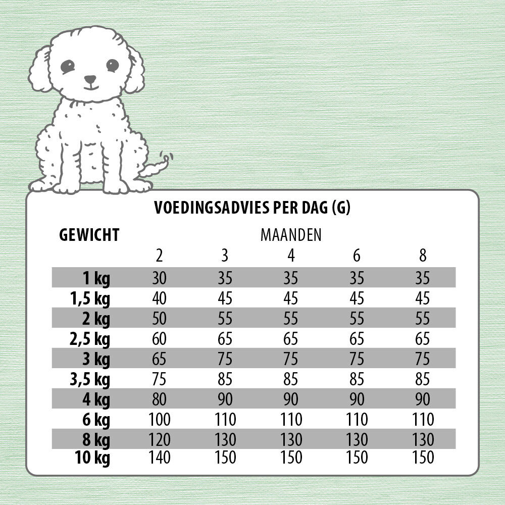 Jarco Dog Mini Pup - Hondenvoer - 1.75 - eend