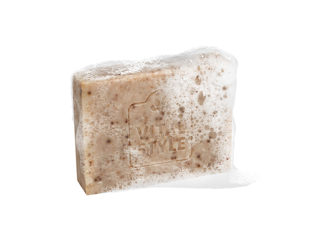 VITALstyle Shampoobar Sensitive & Honey - Paardenshampoo - 11.00 cm - 180.00 - Rood - 8.00 cm - 2.50 cm