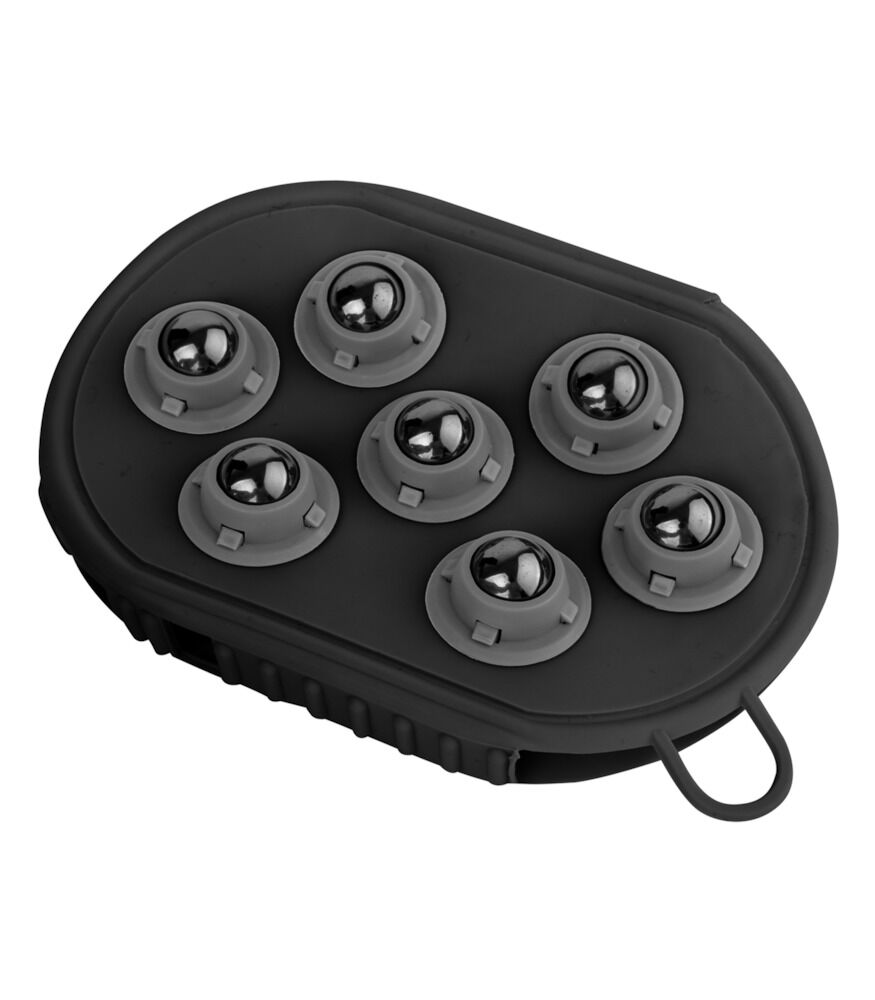 Waldhausen - Massageborstel - 4.00 cm - Zwart - 16.00 cm - 11.00 cm