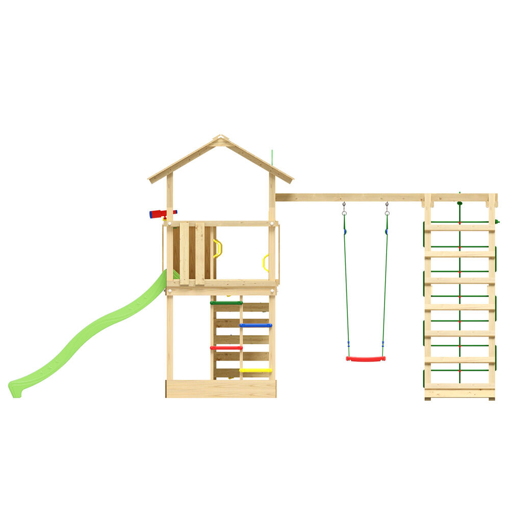 Jungle Gym Stavang Douglas - Speeltoestel - Licht groen
