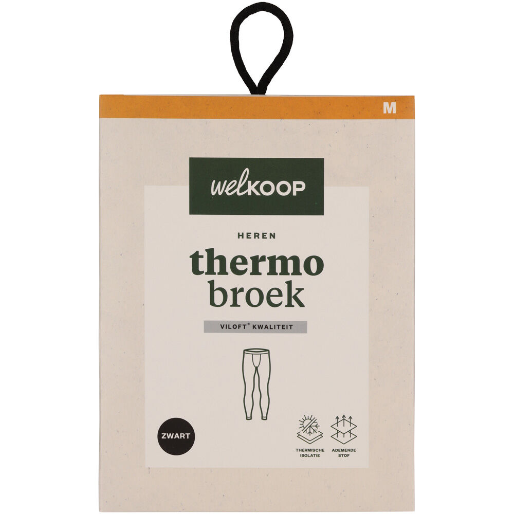 Welkoop Thermobroek - Thermolegging - M - Zwart
