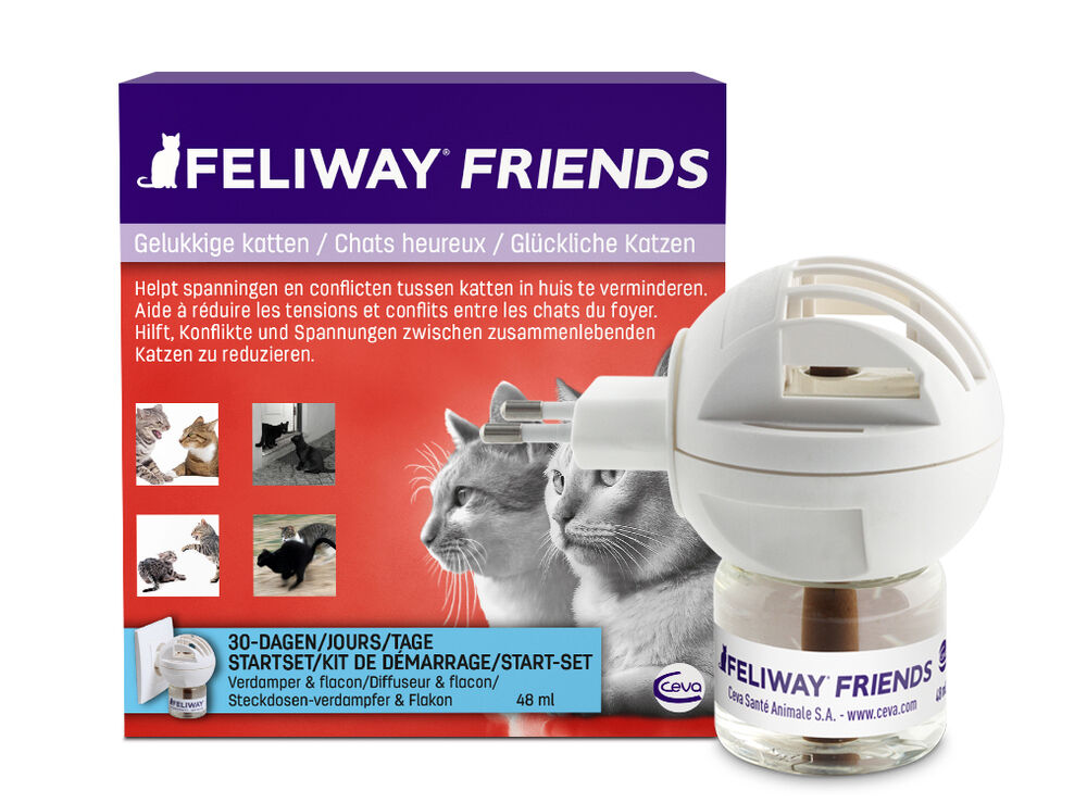 Feliway Friends Starterset verdamper met vulling - Anti Stress
