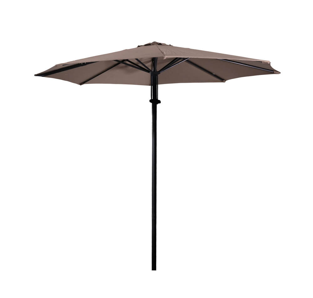 Lesli Living Libra Push - Parasol - Taupe - 300 cm