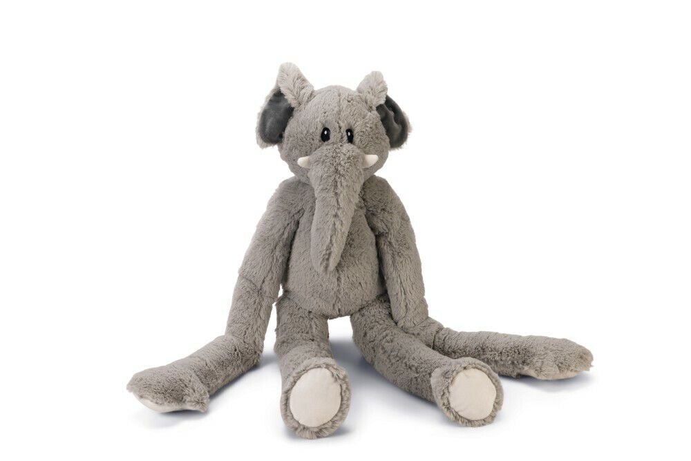 Beeztees James Olifant Knuffel - Hondenspeelgoed - 15.00 cm - grijs - 29.00 cm - XL - 80.00 cm