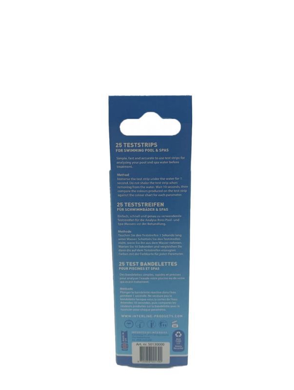 Interline 2 in 1 - Water Teststrips - 25 stuks - 25