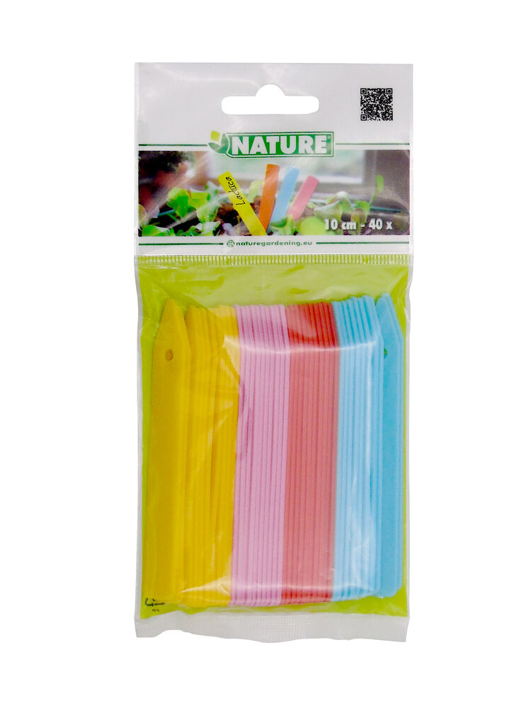 Nature Steeketiketten 40 stuks - Kweekbenodigdheden - 10.00 cm - 10.00 cm - 19.50 cm