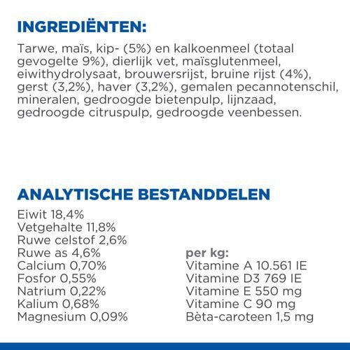 Hill's Science Plan Perfect Digestion Adult Medium - Hondenvoer - Kip - 2,5 kg