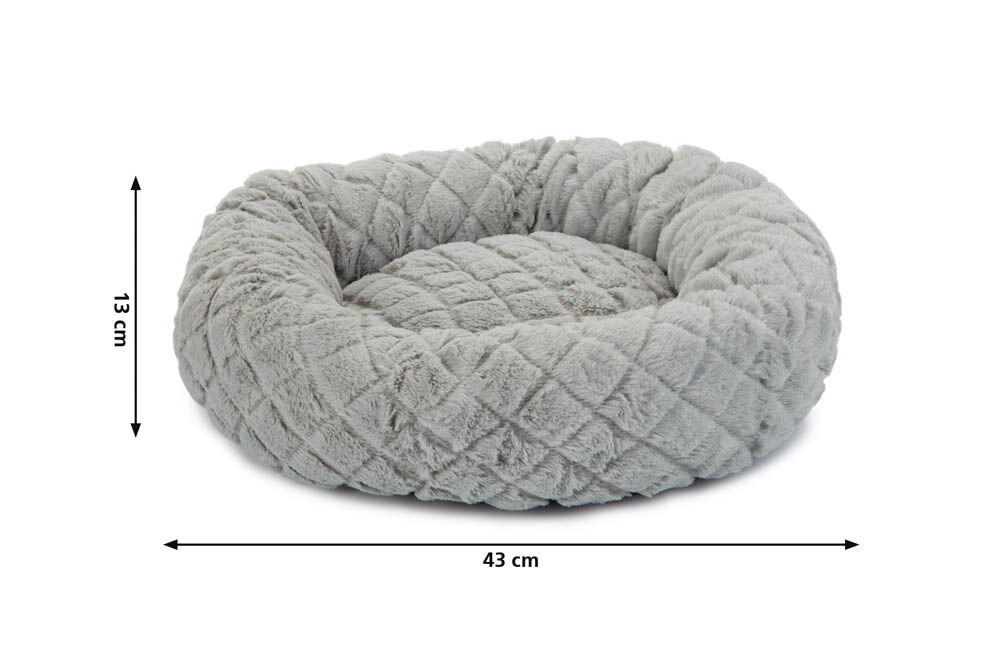 Beeztees Levisa - Ligmand - 10.00 cm - Grijs - 43.00 cm - 10.00 cm