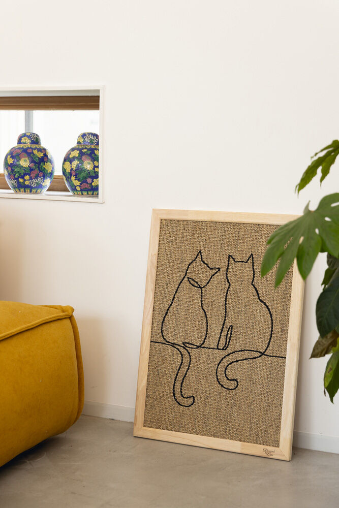 Designed by Lotte Poezels - Krabplank - Hout - Naturel - 70x50x2 cm