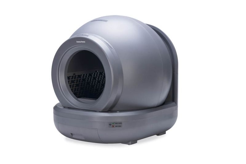 Beeztees Moeza - Automatische kattenbak - Grijs - 62x56x57 cm