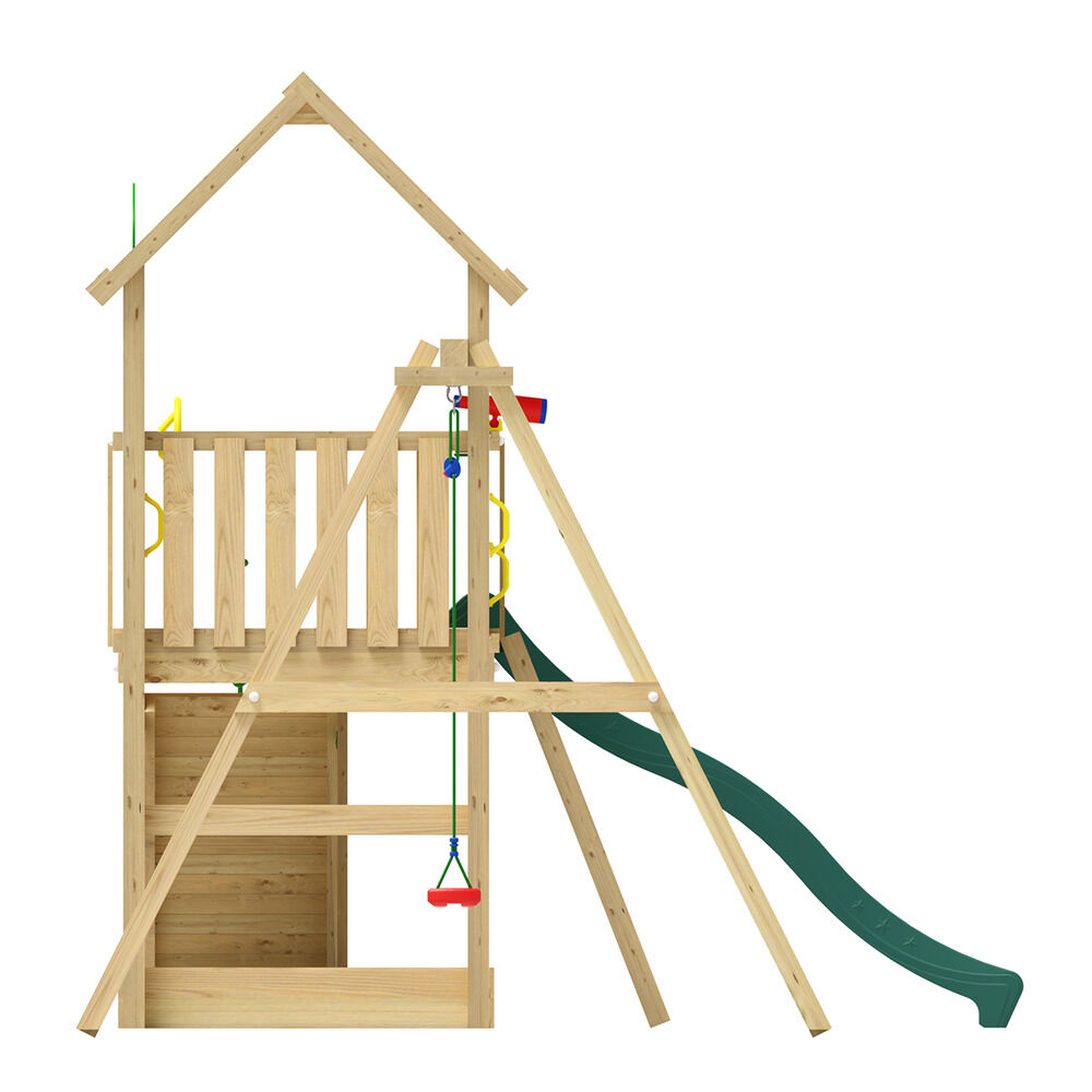 Jungle Gym Kongsberg Douglas - Speeltoestel - Donker groen