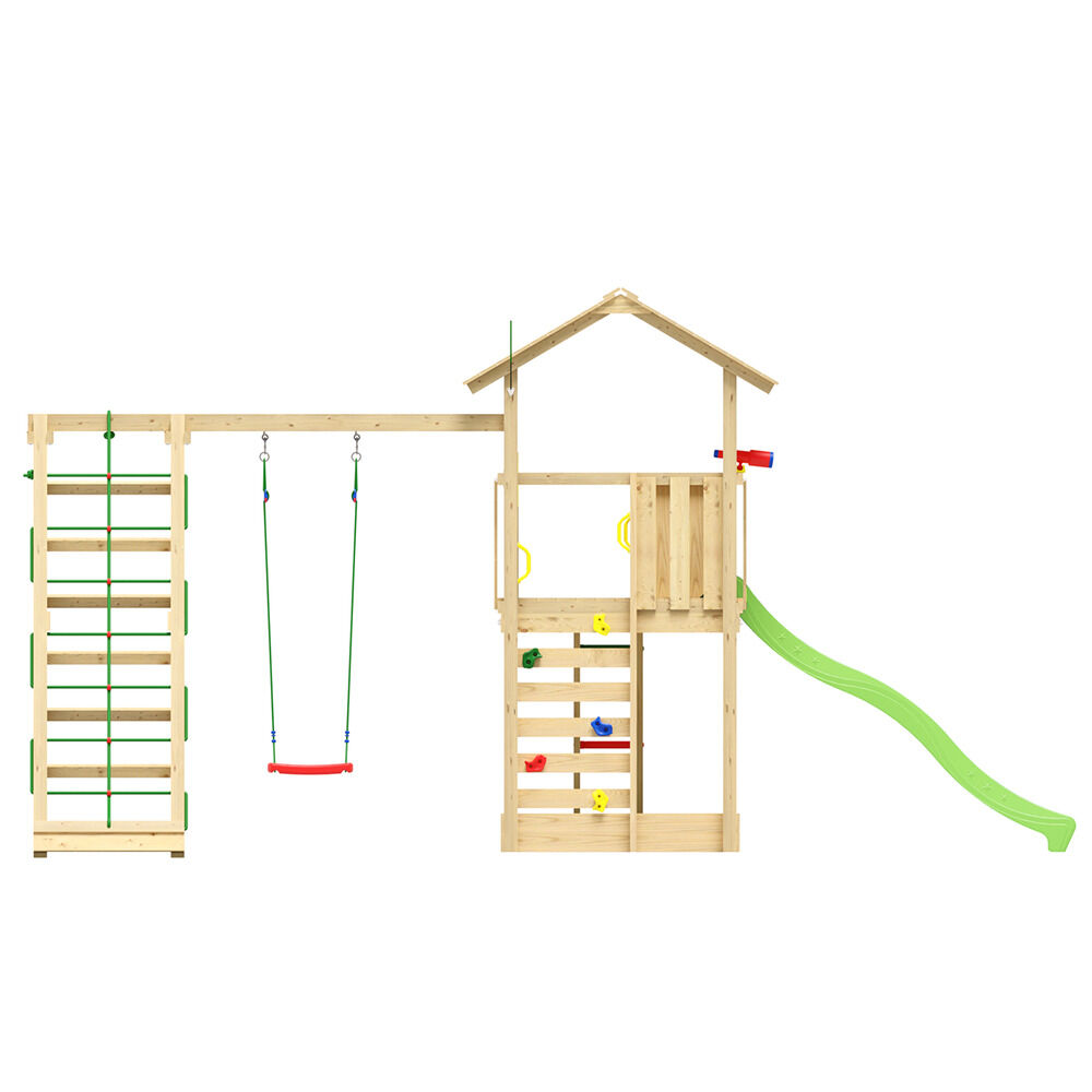 Jungle Gym Stavang Douglas - Speeltoestel - Licht groen