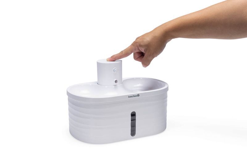 Beeztees Sef - Drinkfontein - 2,5 liter - Wit - 17.5x26x17 cm