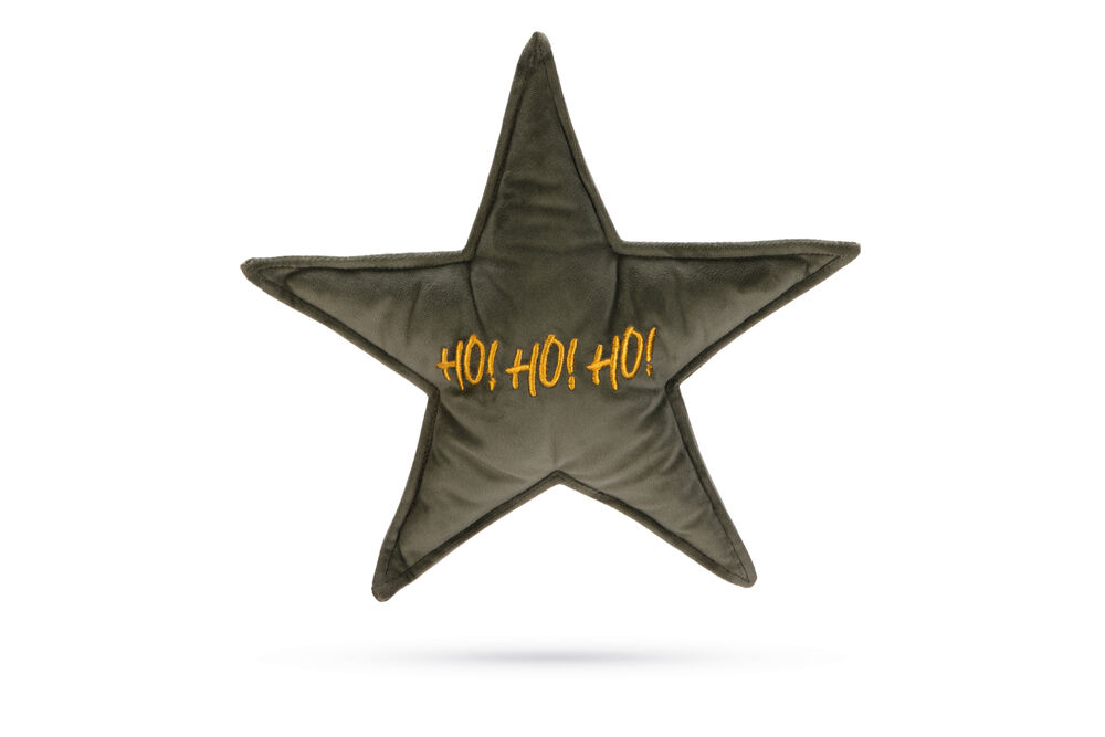 Designed By Lotte Kerstster - Knuffel - Hondenspeelgoed - groen - 29x27x27 cm Designed By Lotte Kerstster - Knuffel - Hondenspeelgoed - groen - 29x27x27 cm