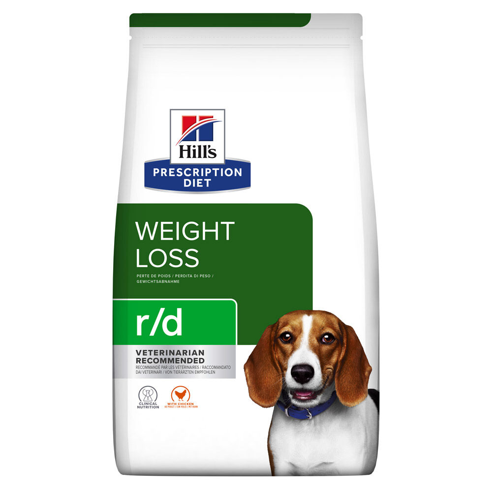 Hill's Prescription Diet r/d Weight Reduction - Hondenvoer veterinair - 4 - kip Hill's Prescription Diet r/d Weight Reduction - Hondenvoer veterinair - 4 - kip