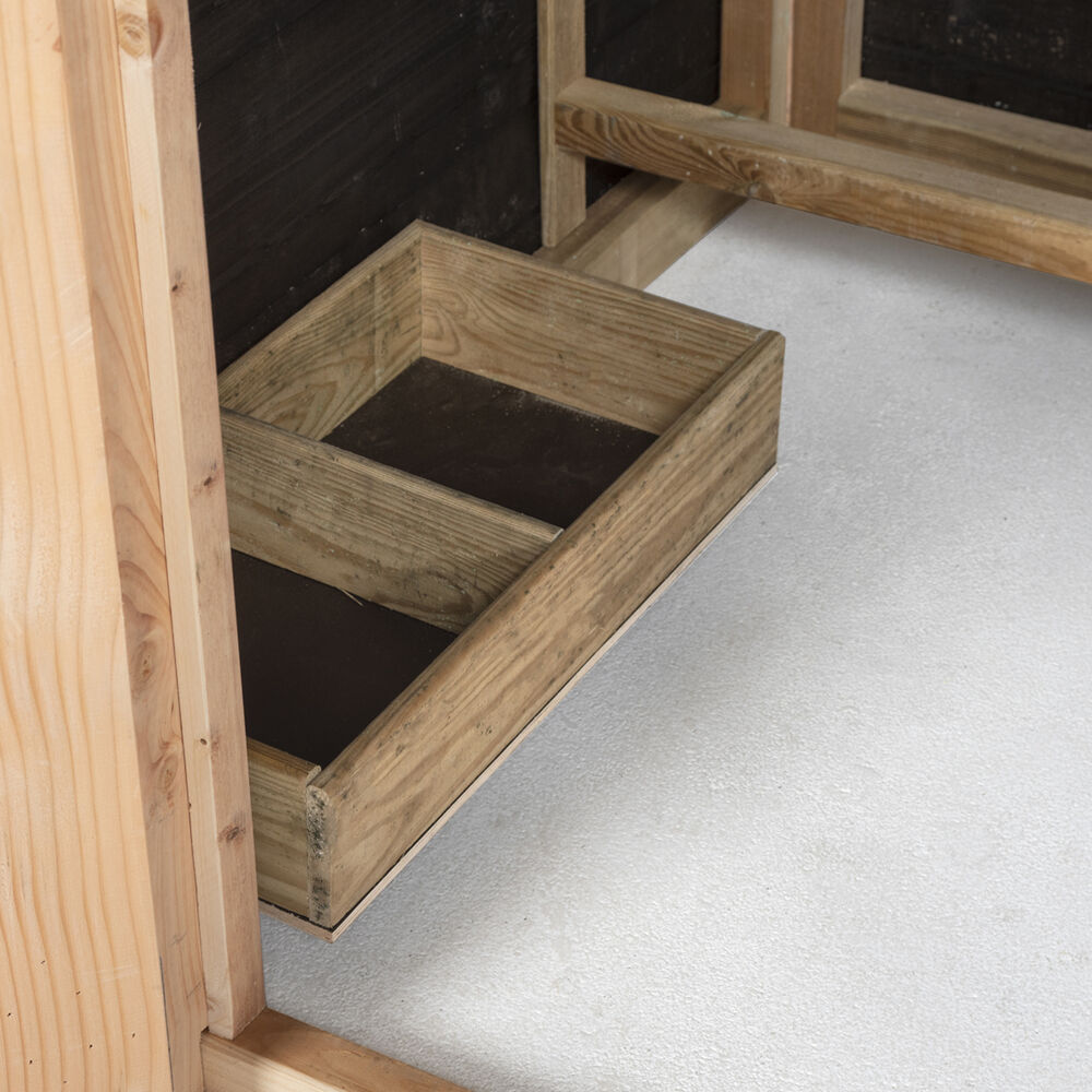 Voldux Hooiberg Niek - Kippenhok - Naturel/zwart