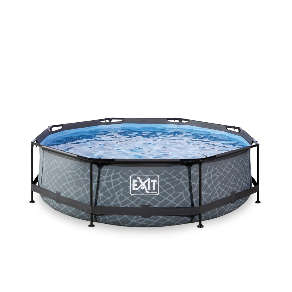Exit Stone Rond - Zwembaden - Stone - 26x300x76 cm - 300 cm Exit Stone Rond - Zwembaden - Stone - 26x300x76 cm - 300 cm