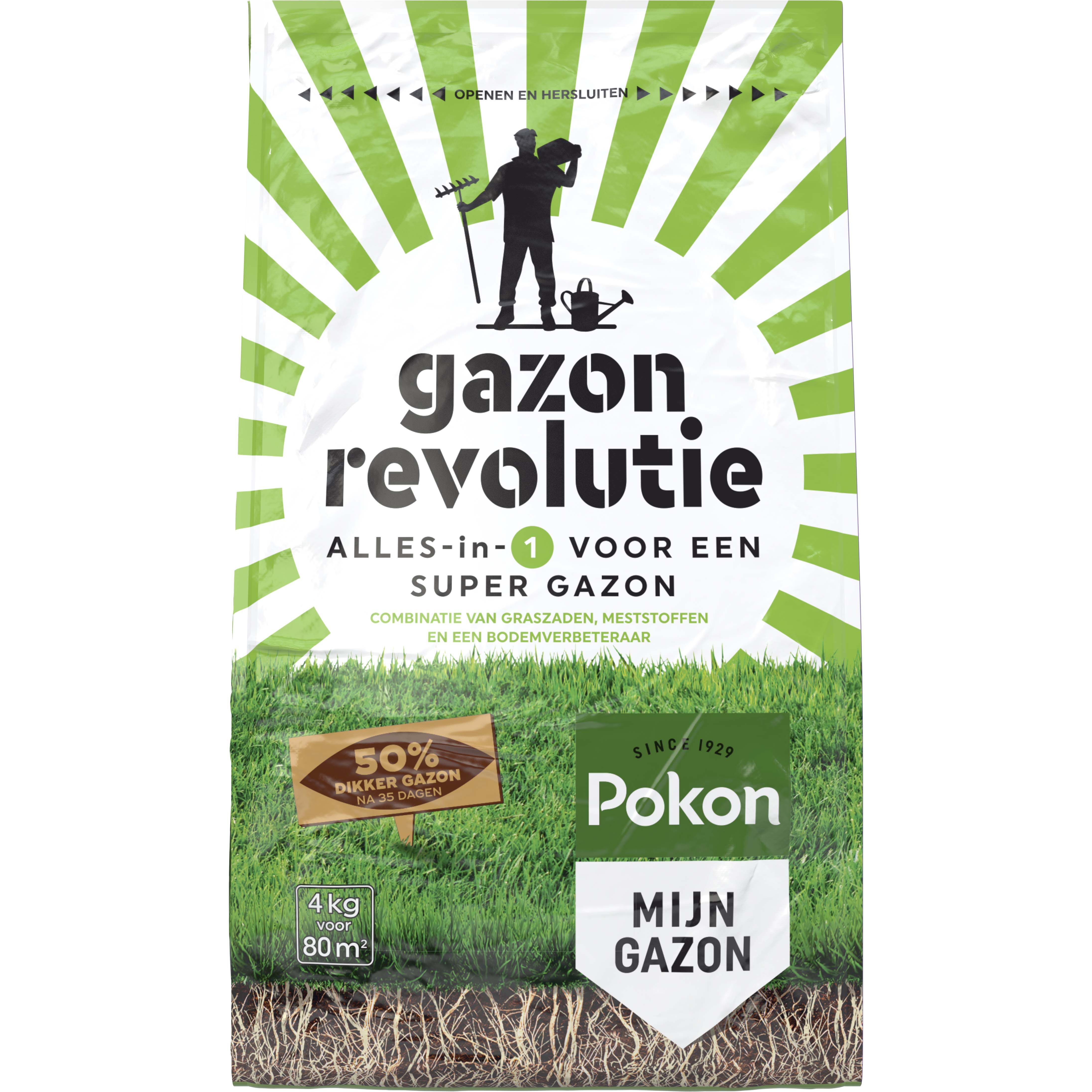 Pokon Gazon Revolutie Alles-in-1 - Graszaad