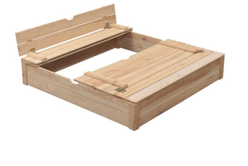 Swing King Auto - Zandbak - Geïmpregneerd fsc hout