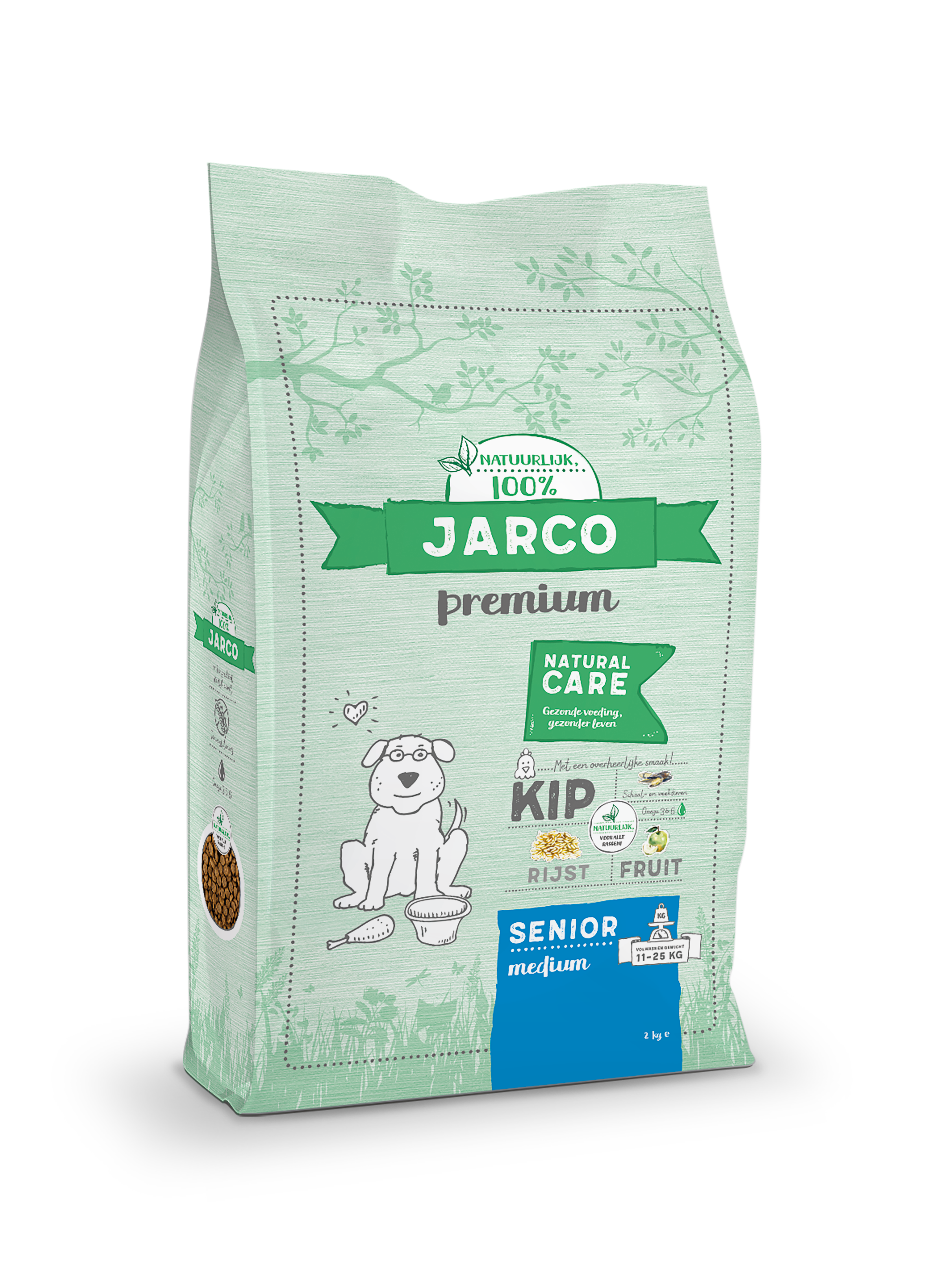 Jarco Dog Medium Senior - Hondenvoer - Kip - 12,5 kg