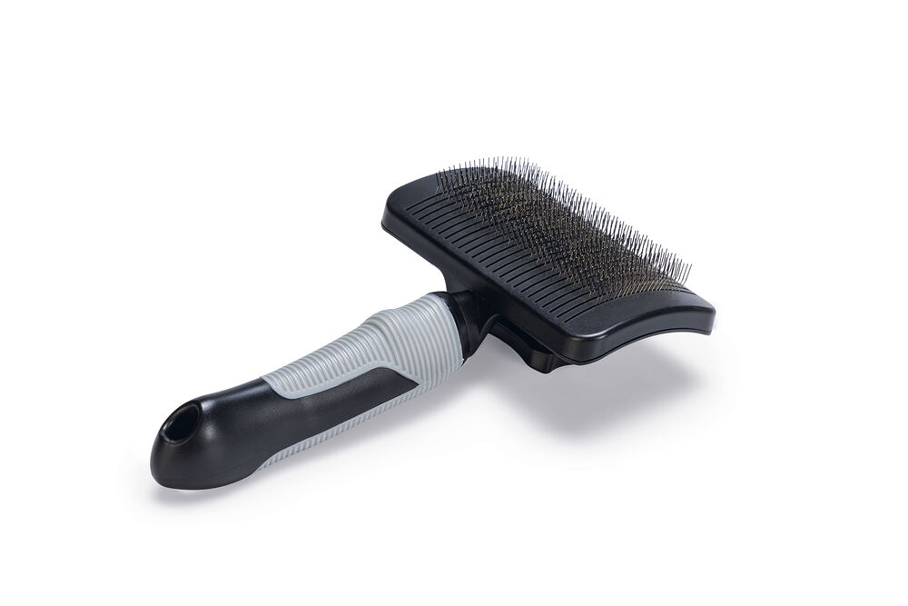 Beeztees - Zelfreinigende slicker hondenborstel - 1.00 cm - null - 19.00 cm - 1.00 cm
