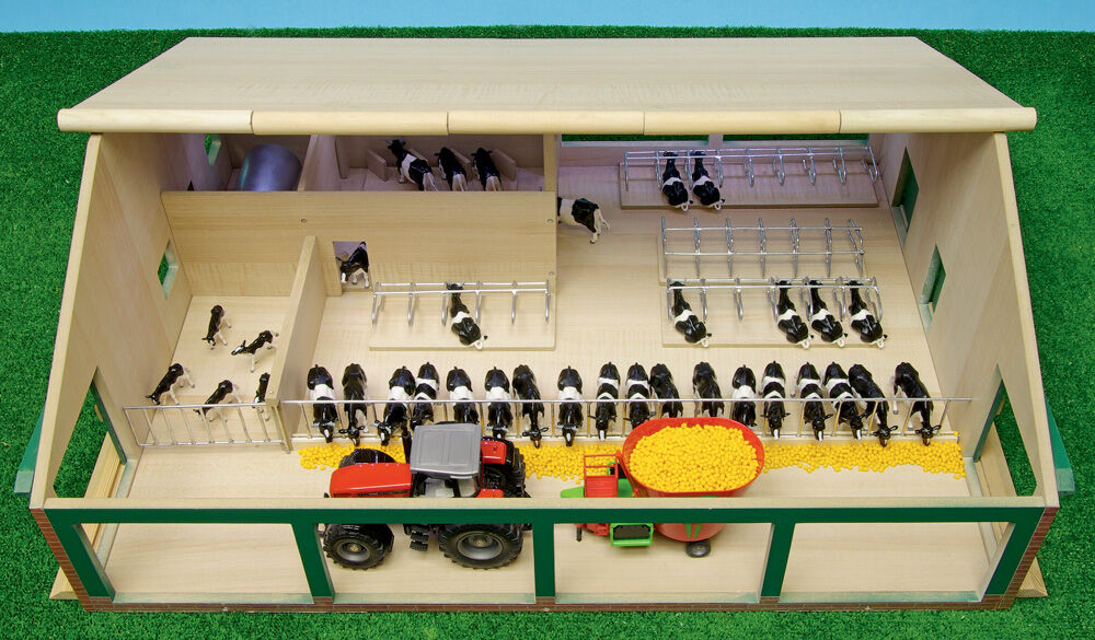 Kids Globe Ligboxenstal 1:32 - Accessoires