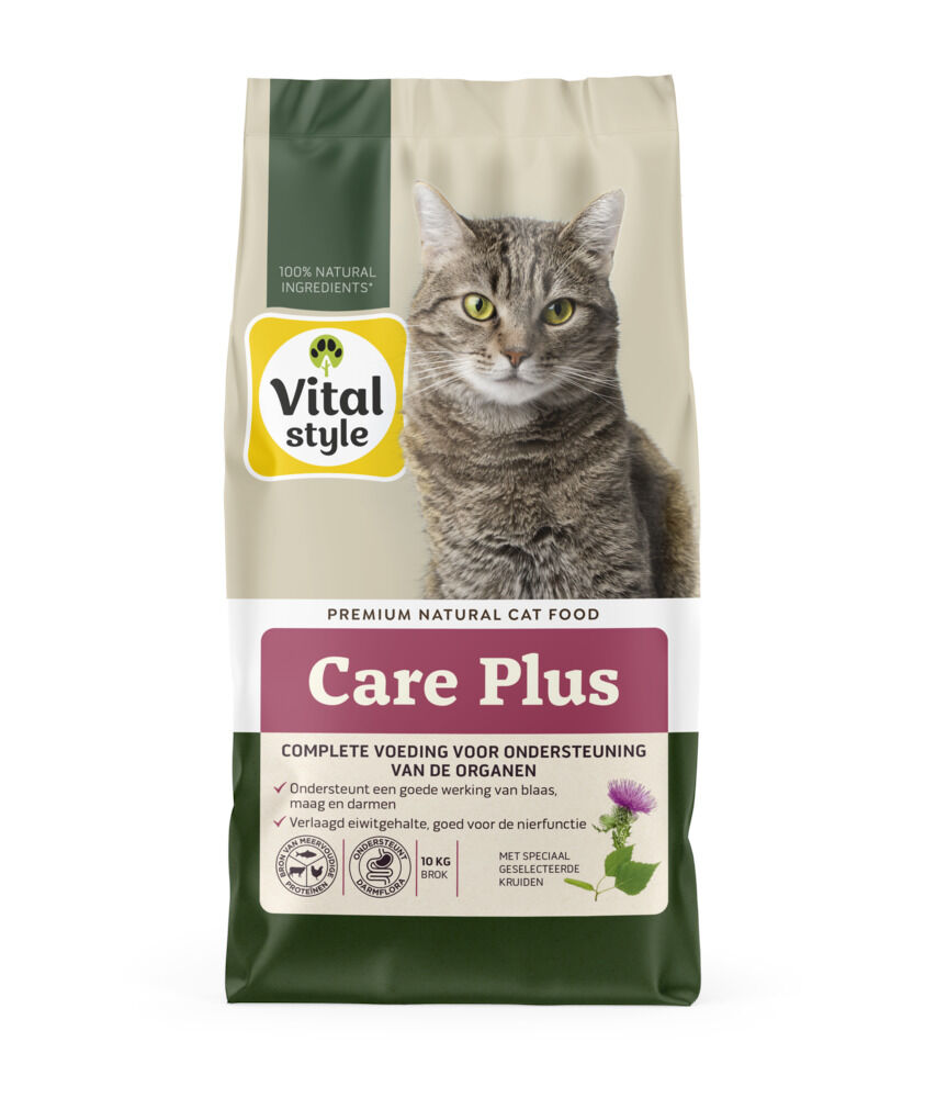 VITALstyle Care Plus - Kattenvoer - 10.00 - Kip, rund