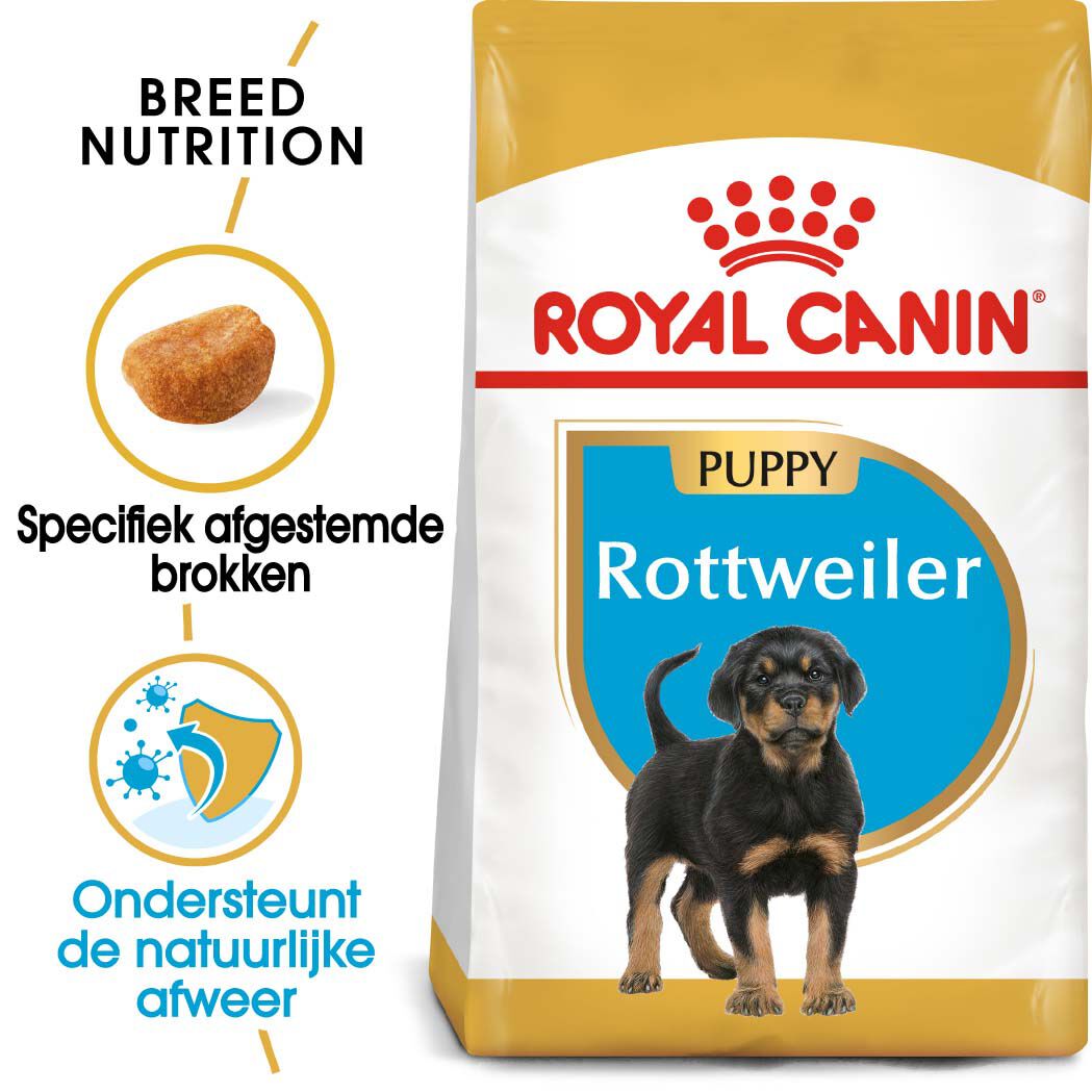 Royal Canin Rottweiler Puppy - Hondenvoer - 12 - gevogelte