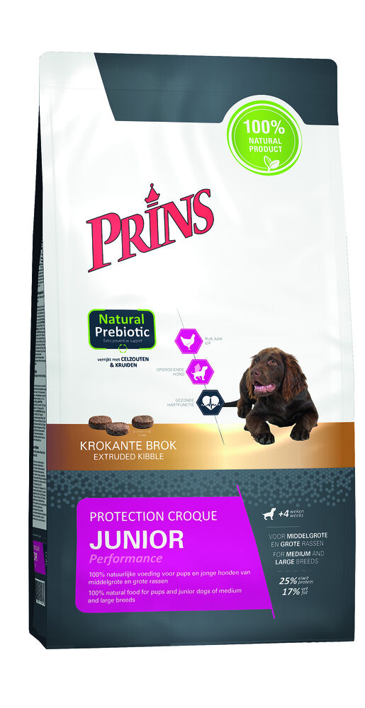 Prins Protection Croque Junior Performance - Hondenvoer - 10.00 - kip