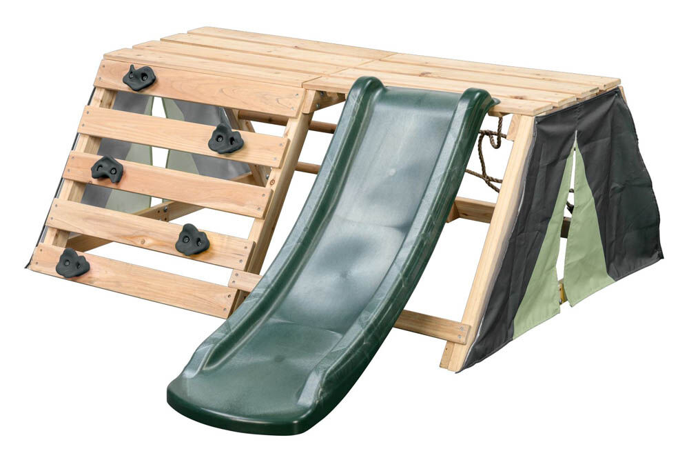 Swing King Charlie - Speeltoestel - 17 - Groen - Hout