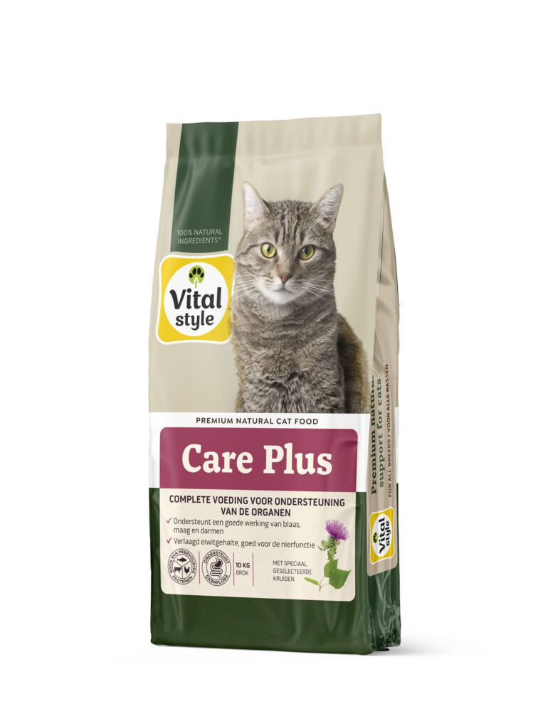 VITALstyle Care Plus - Kattenvoer - 10.00 - Kip, rund